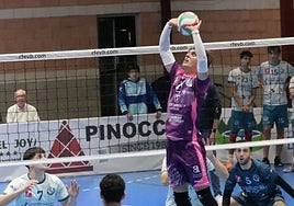 Imagen de Sergio Ramírez, colocador y capitán del Servigroup Playas de Benidorm