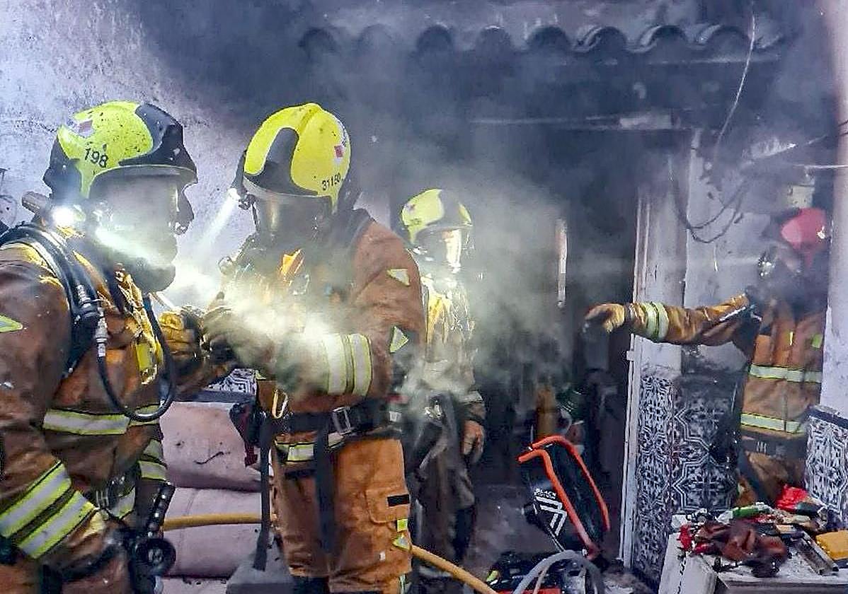 Incendio en La Vila.