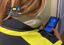 Imágenes de la operación de la Policía Nacional para desarticular una plataforma de pornografía infantil.
