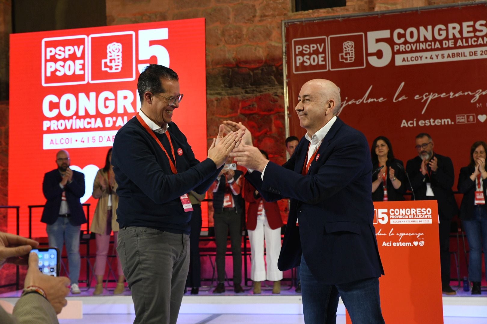 Así ha sido el Congreso Provincial de los socialistas en Alcoi