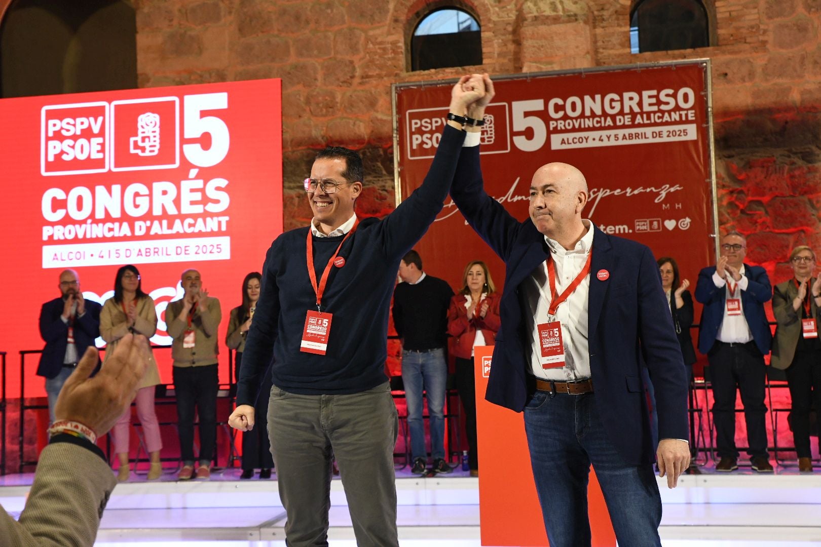 Así ha sido el Congreso Provincial de los socialistas en Alcoi