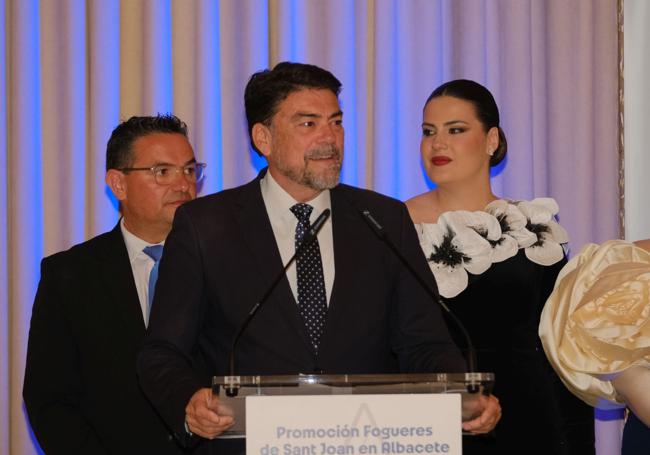 El alcalde de Alicante, Luis Barcala.