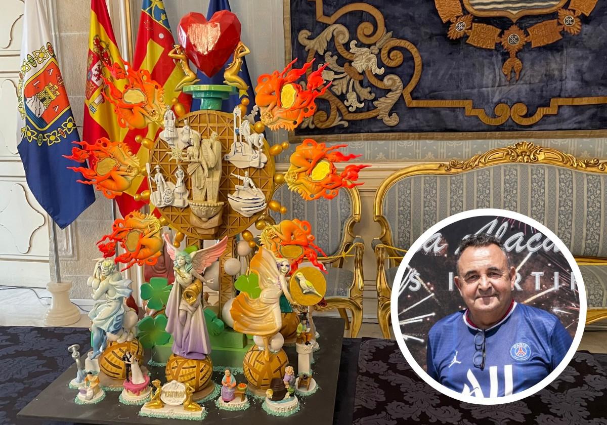 The Official Bonfire of Alicante to Honour Pedro Luis Sirvent