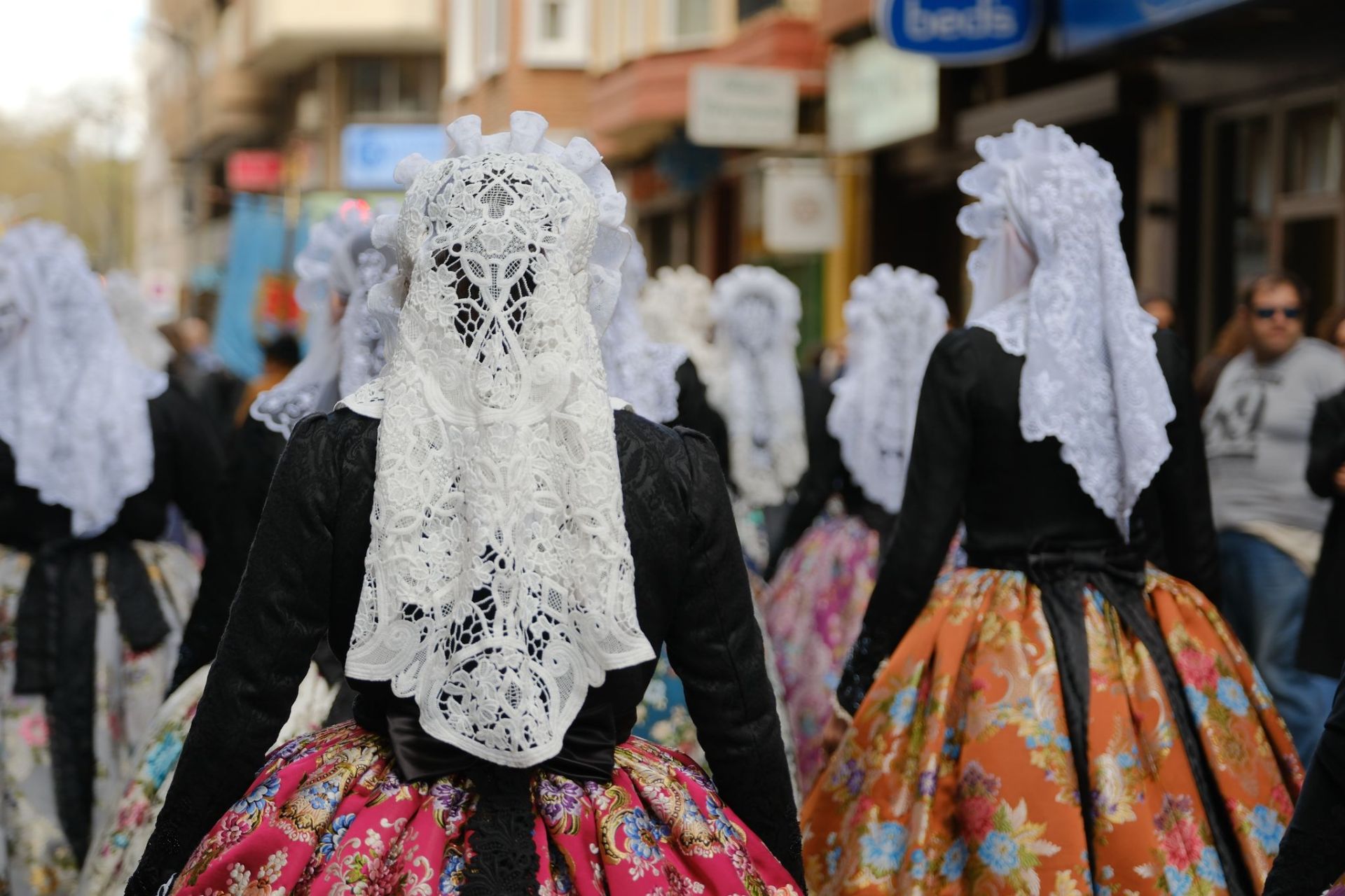 Un mar de mantillas en La Mancha