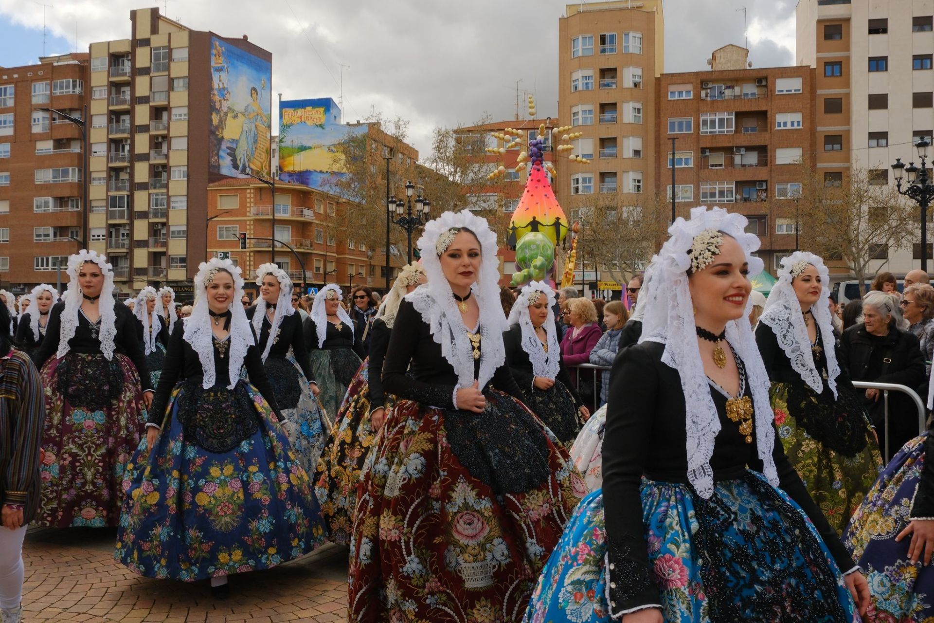 Un mar de mantillas en La Mancha
