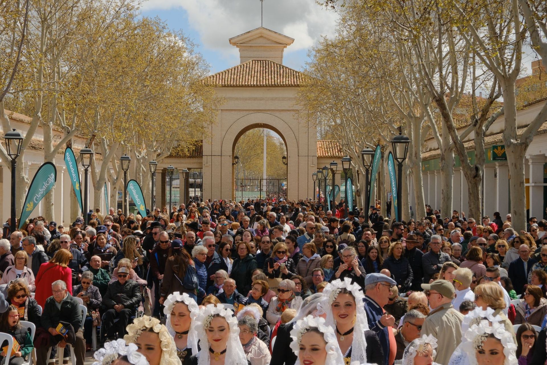 Un mar de mantillas en La Mancha