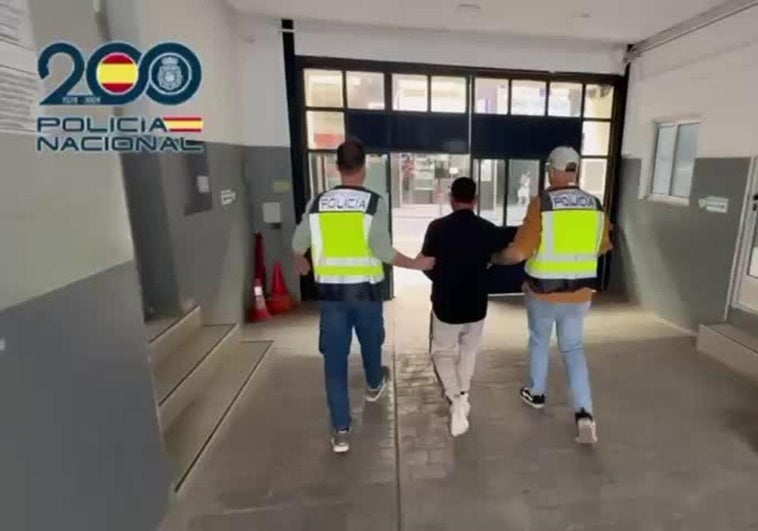 Arrest by the National Police.