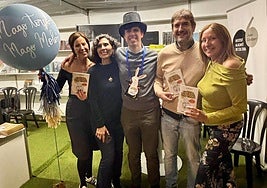 José Manuel 'El Mago Torpón' durante la presentación de su nuevo libro.