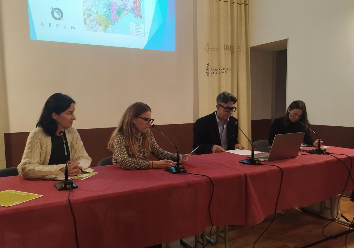 Alicante expone los estudios que sientan las bases del Plan General en movilidad, medioambiente, vivienda y barrios