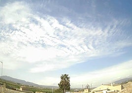 Vistas de Pinoso durante este jueves.