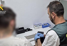 Investigador de la Guardia Civil.