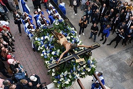 Procesión del Morenet en Alicante este lunes.