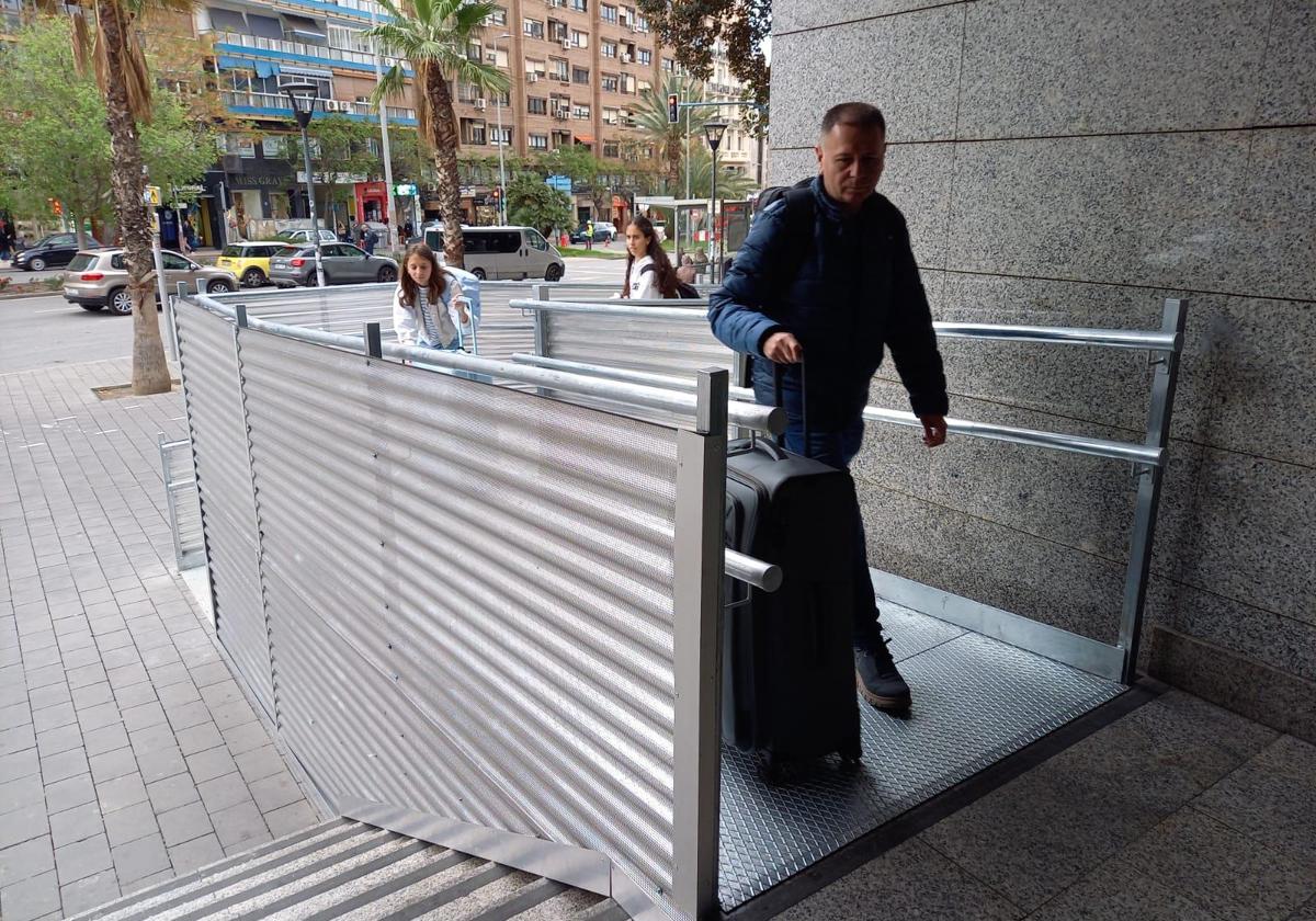 New Access Routes to Alicante Train Station Due to Tram Works