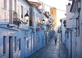 Imagen del carrer Sant Joan de Altea