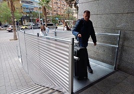 Nuevo acceso a la estación de tren de Adif en Alicante.