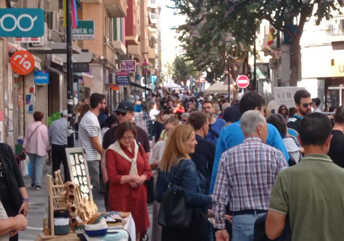 Fiesta de la primavera en Poeta Quintana, en una edición anterior.
