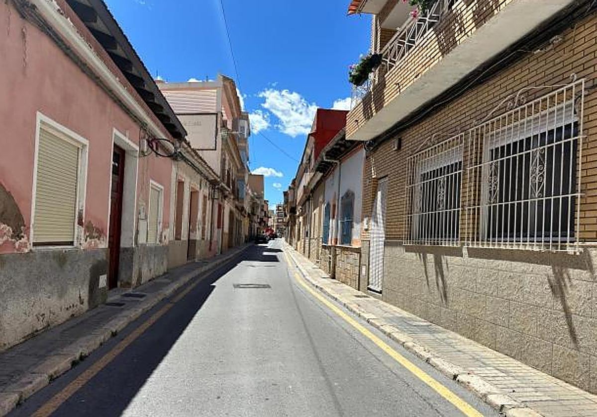 Calle Mayor de El Campello.