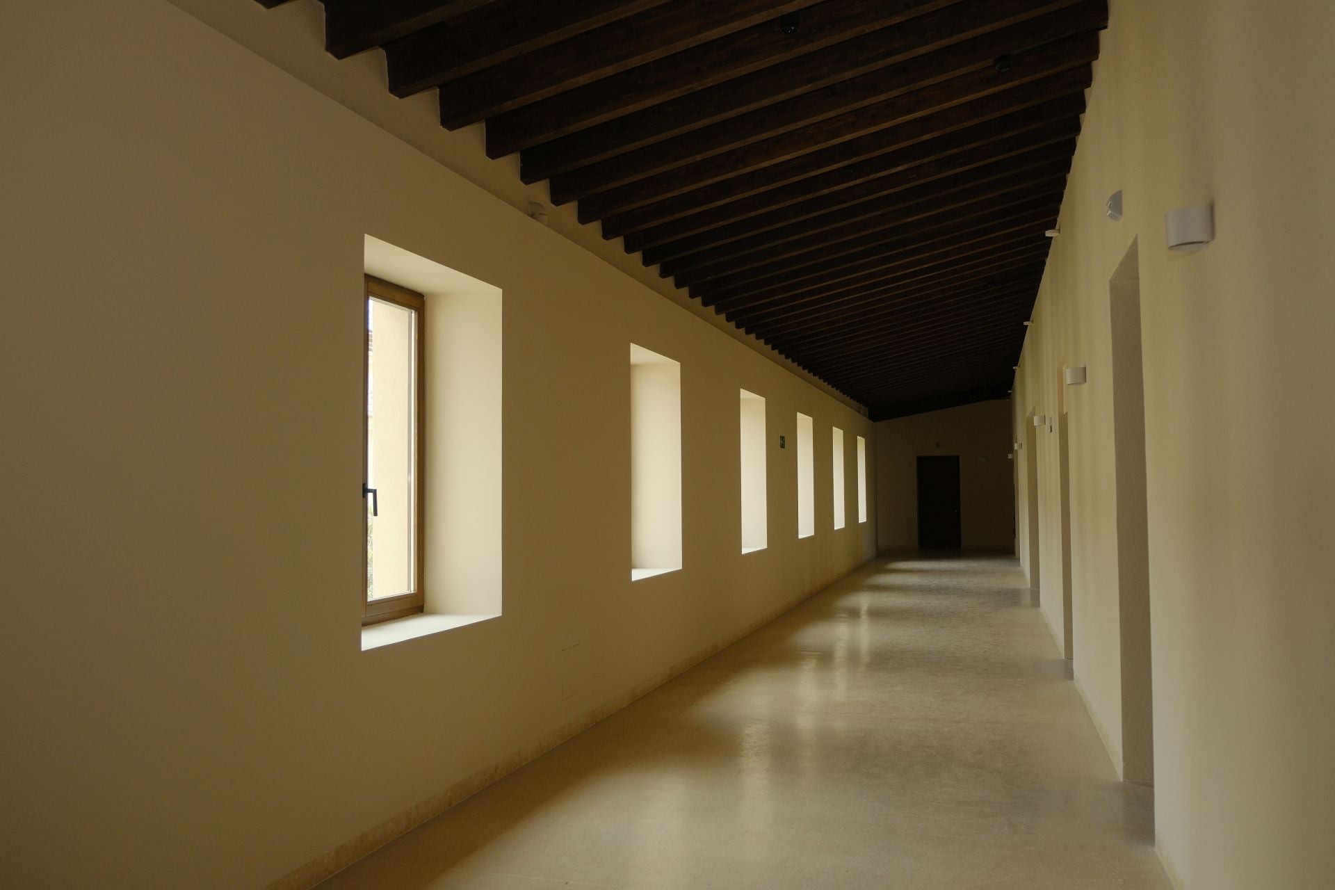 Imagen principal - Some of the spaces already remodelled in phase 1.