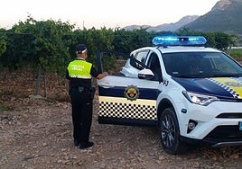 Imagen de archivo de la Policía Local de Aspe.