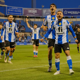 Imagen principal - El Hércules se gana una semana extra para seguir soñando con la promoción de ascenso (2-0)