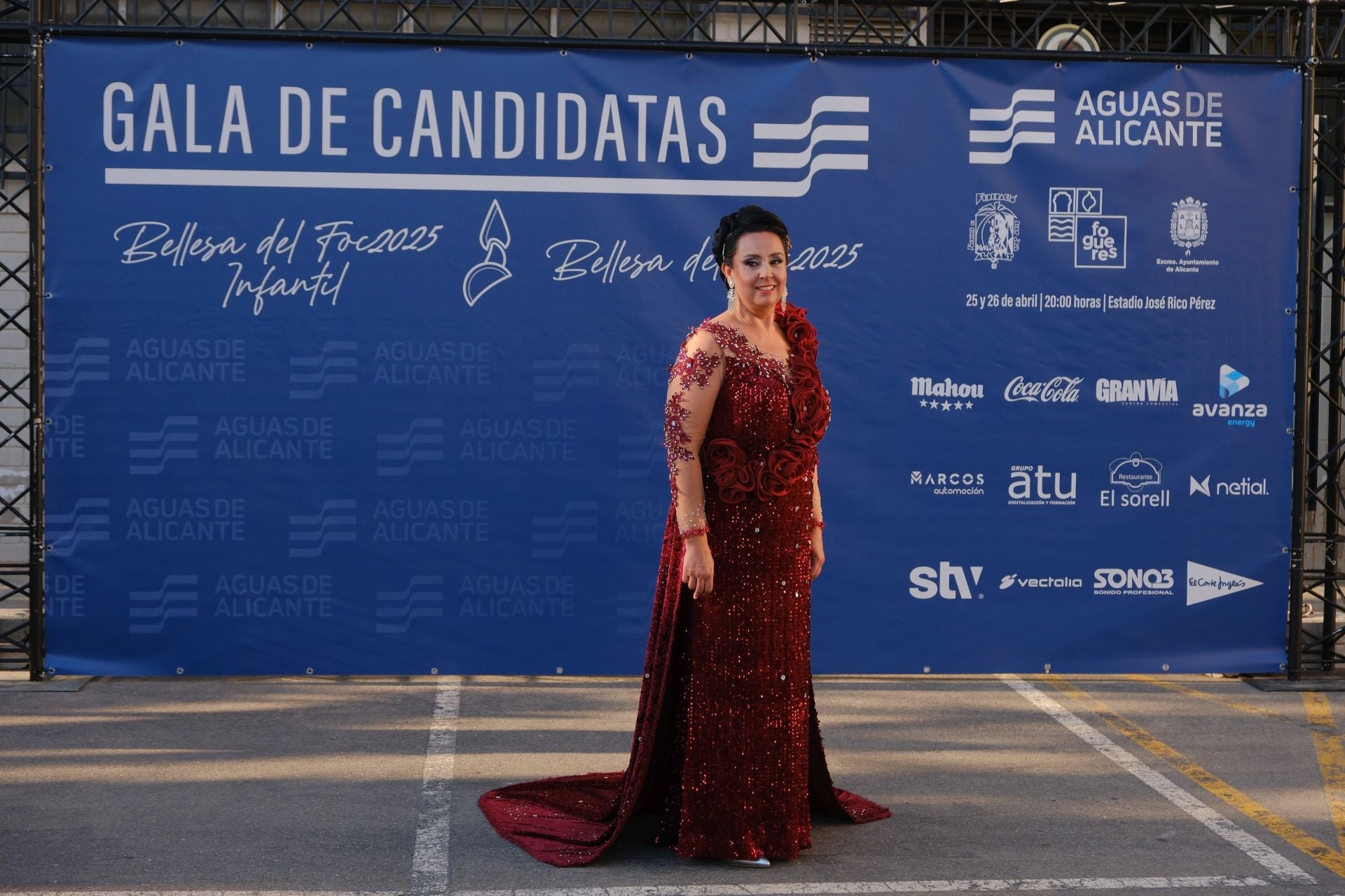 Estos son los vestidos en la gala de las candidatas a bellea del foc