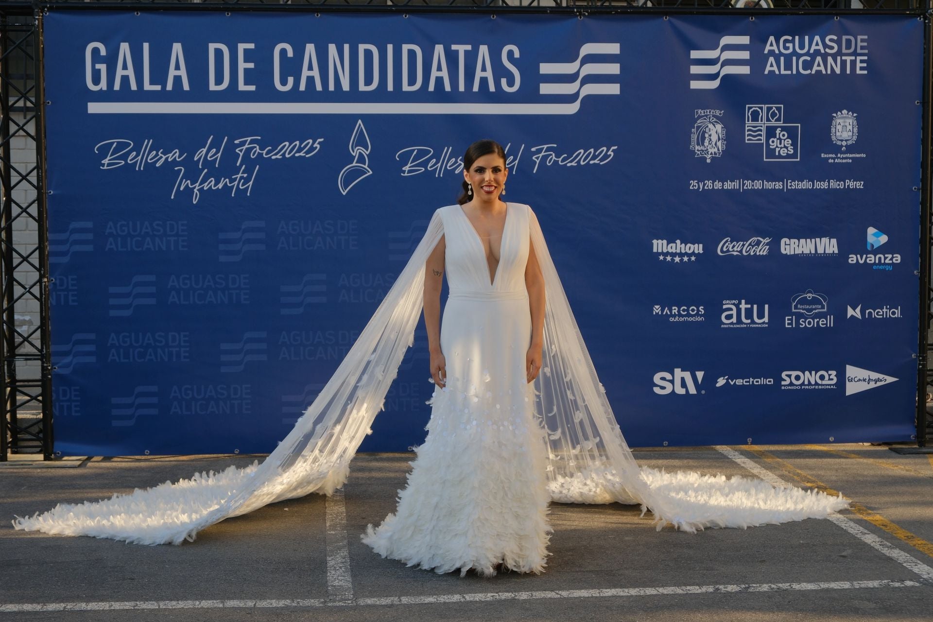 Estos son los vestidos en la gala de las candidatas a bellea del foc
