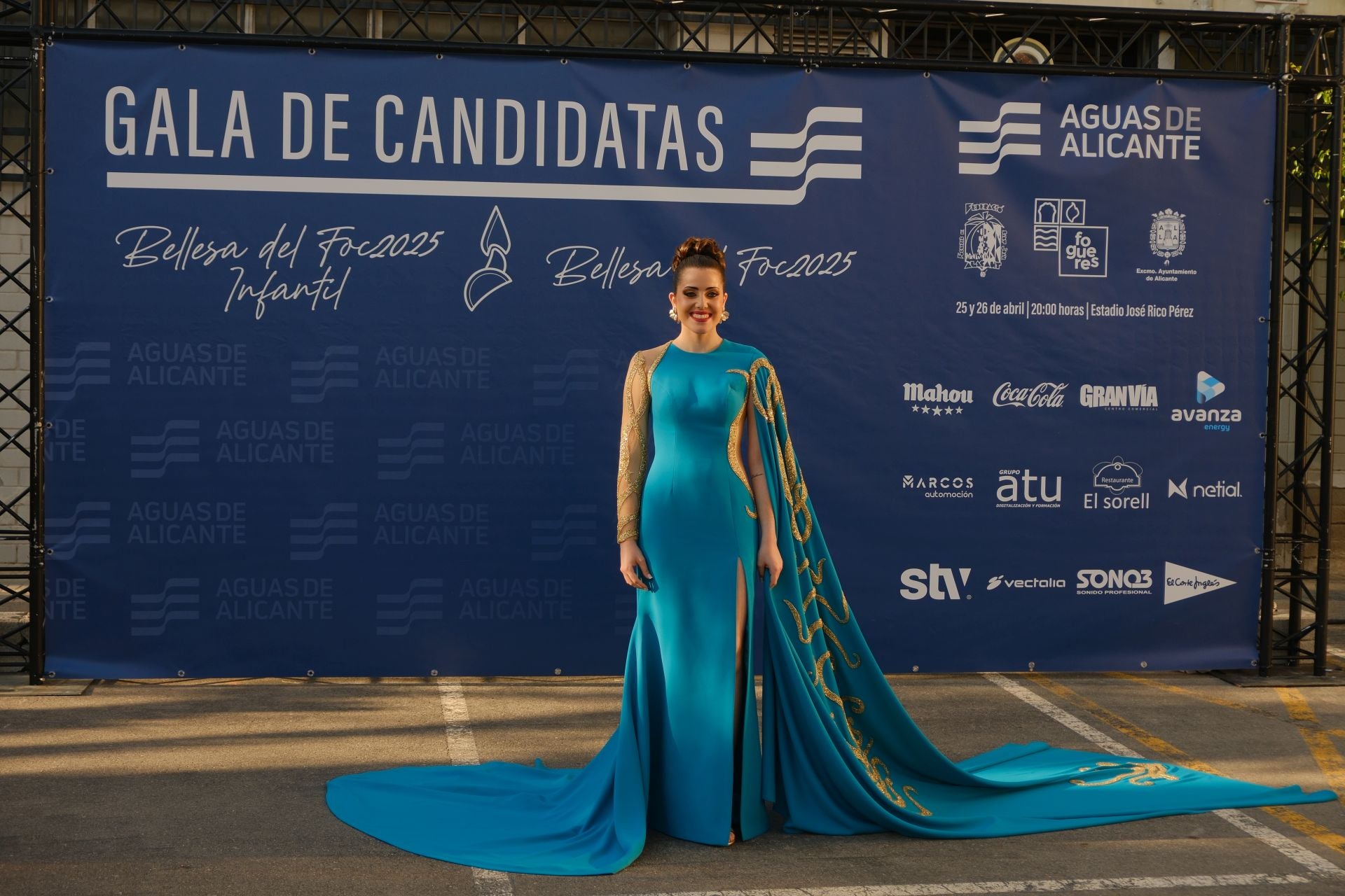 Estos son los vestidos en la gala de las candidatas a bellea del foc