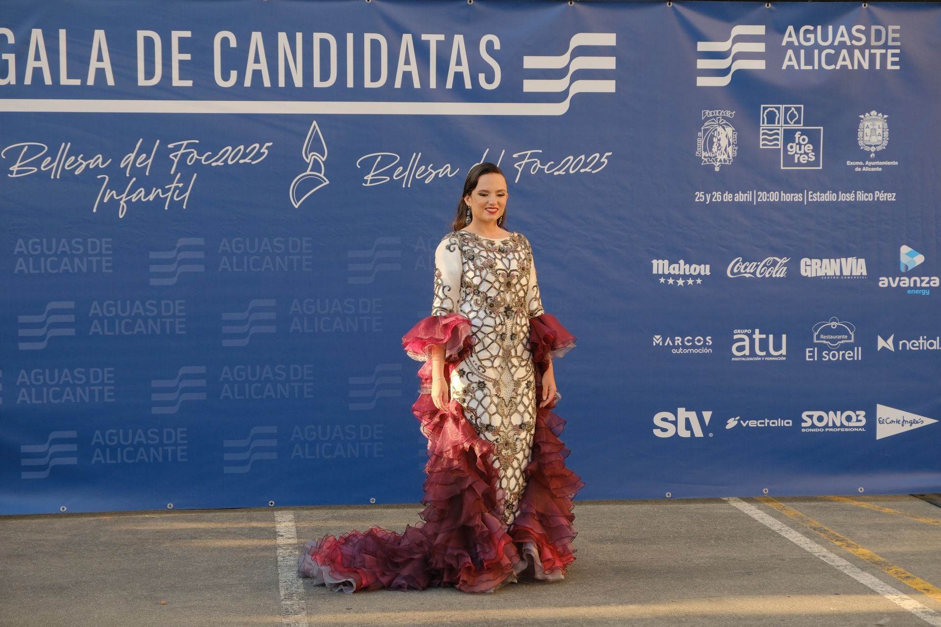 Estos son los vestidos en la gala de las candidatas a bellea del foc