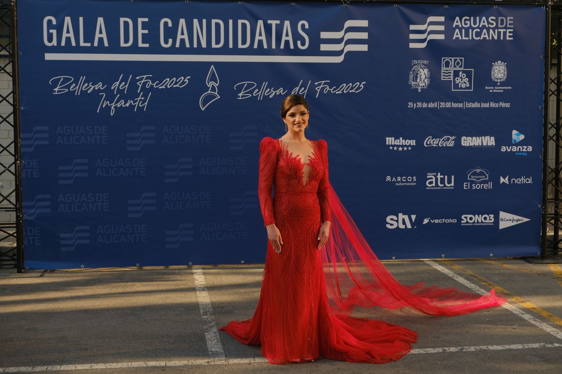 Estos son los vestidos en la gala de las candidatas a bellea del foc