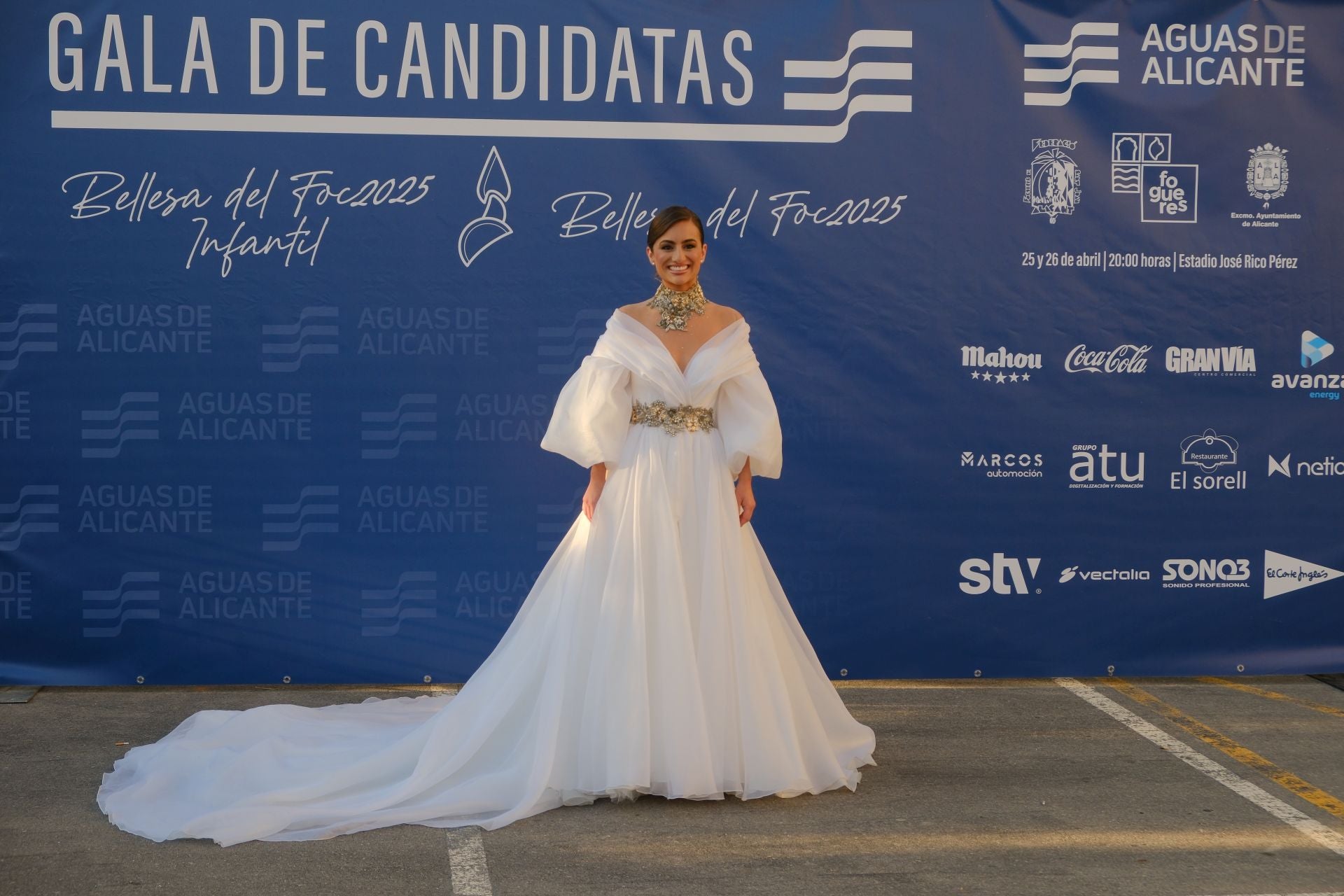 Estos son los vestidos en la gala de las candidatas a bellea del foc