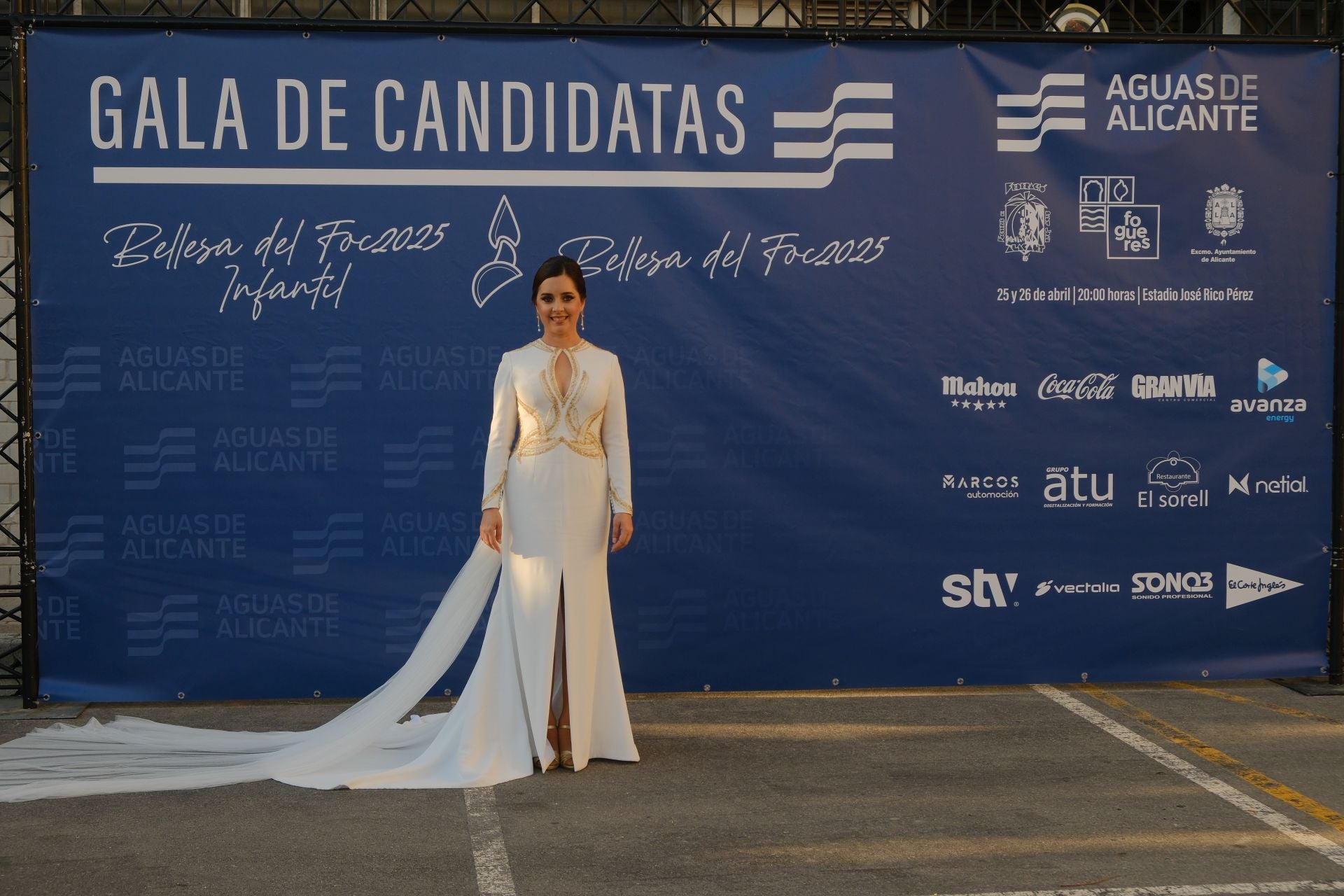 Estos son los vestidos en la gala de las candidatas a bellea del foc