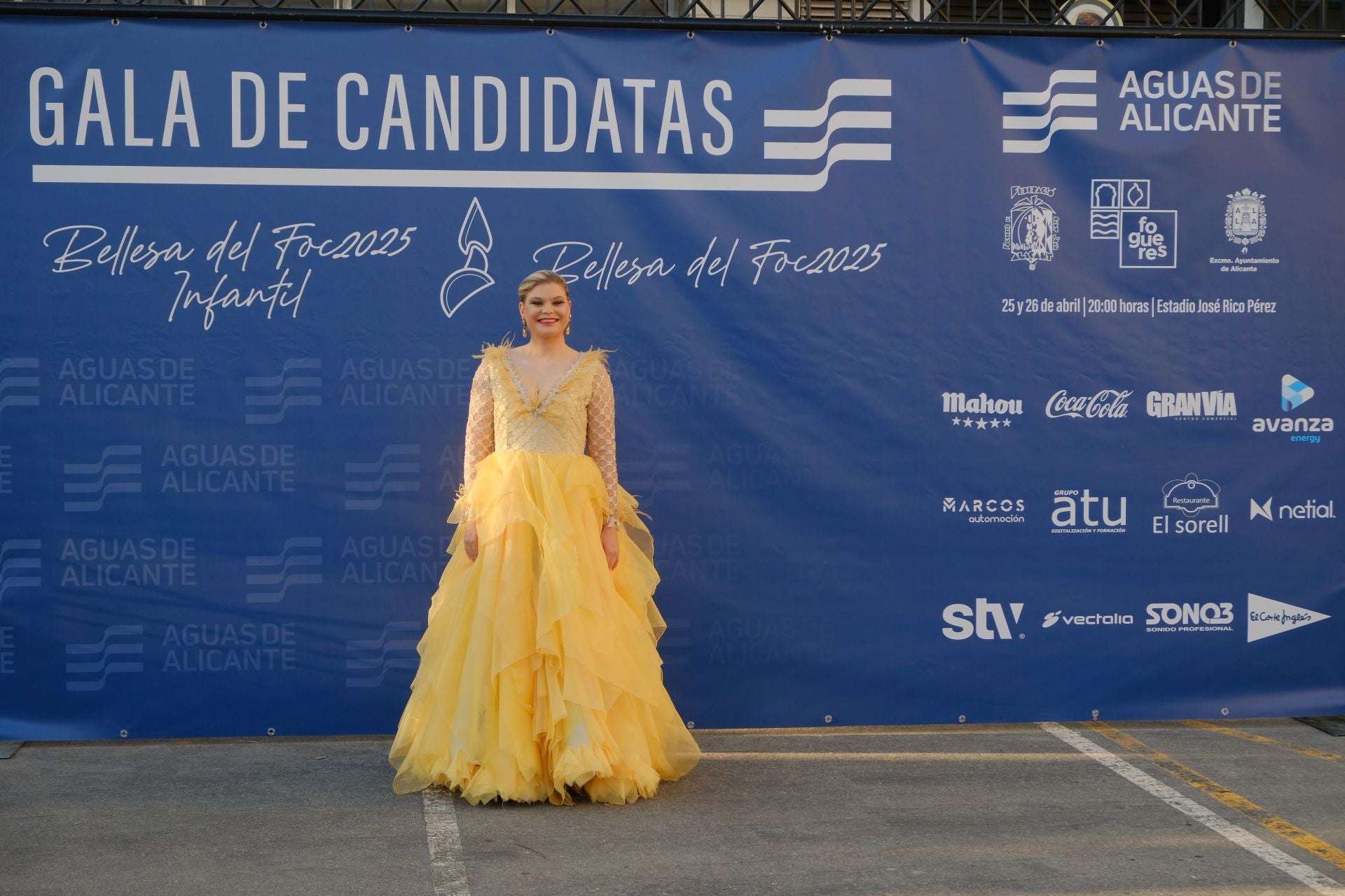 Estos son los vestidos en la gala de las candidatas a bellea del foc