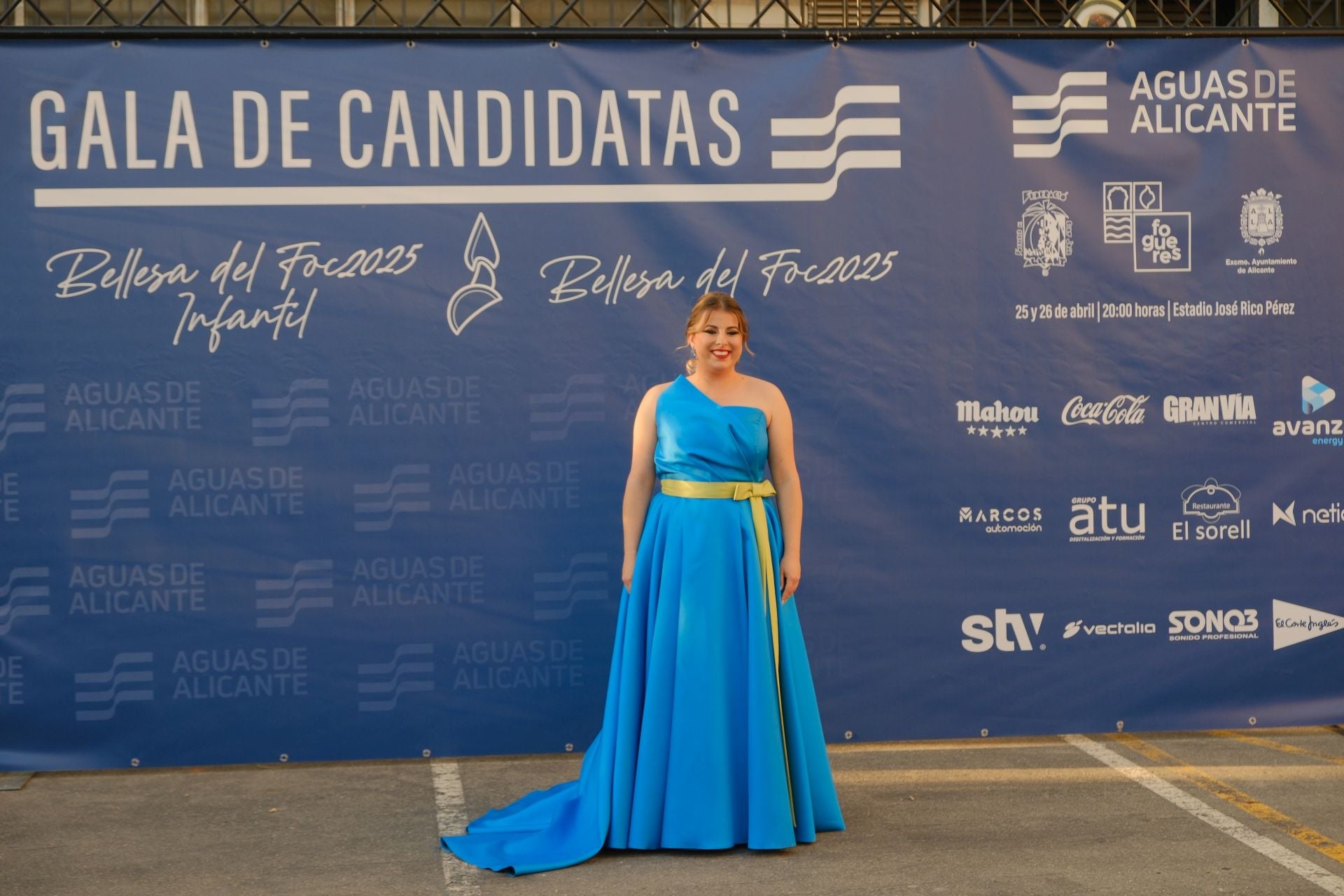 Estos son los vestidos en la gala de las candidatas a bellea del foc