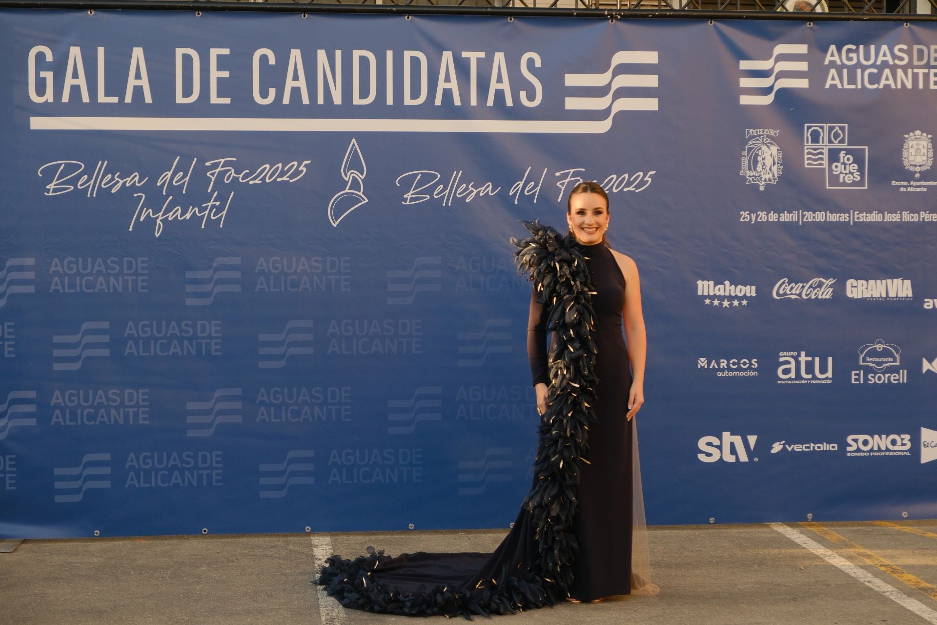 Estos son los vestidos en la gala de las candidatas a bellea del foc