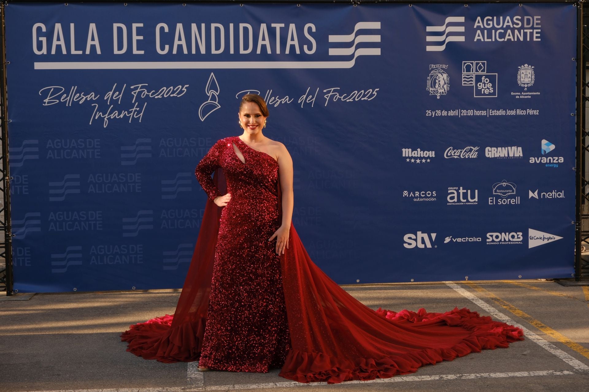 Estos son los vestidos en la gala de las candidatas a bellea del foc