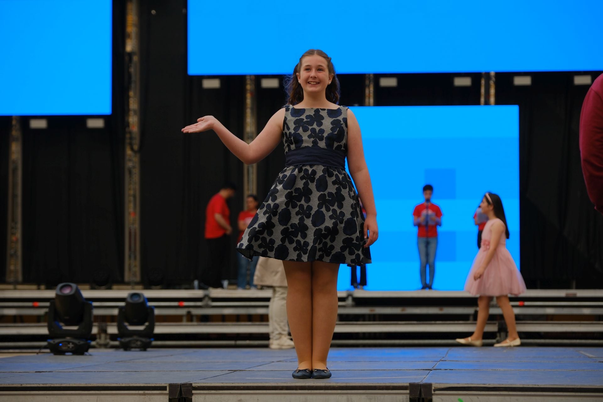 El ensayo de las candidatas a Bellea del Foc 2025, en imágenes