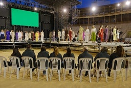El ensayo de las candidatas a Bellea del Foc 2025, en imágenes