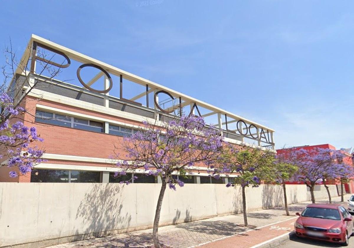 The new headquarters of the Alicante Local Police, located on Locutor Vicente Hipólito Avenue.