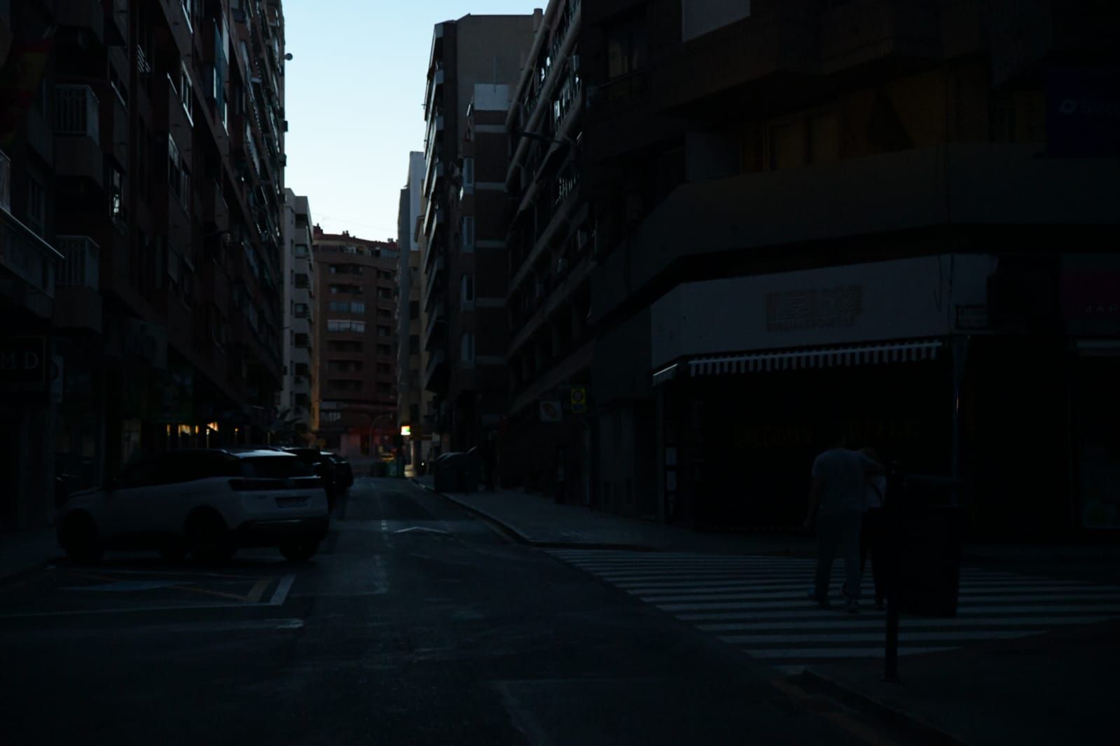 Alicante, a oscuras