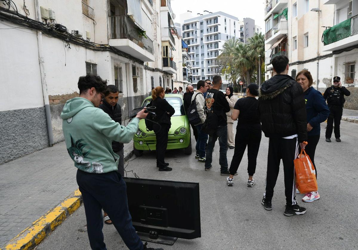 Abierta la solicitud de las ayudas para los desalojados del barrio de San Antón de Elche por riesgo de derrumbe