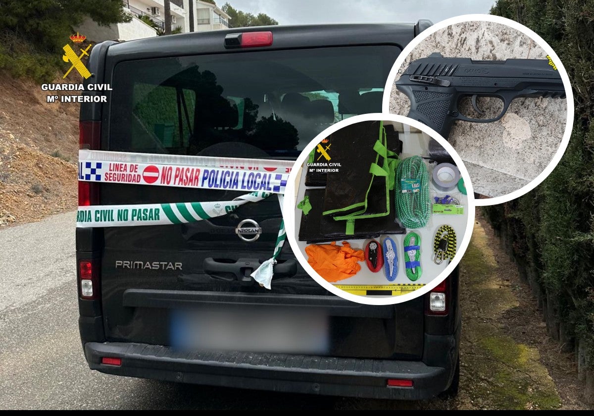 Imagen principal - Un triángulo amoroso y un asalto dirigido desde Reino Unido: la sombra de un posible crimen en Callosa d'en Sarrià
