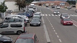 Momento de la captura del coductor kamikaze que ha sembrado el caos en Alcoi.