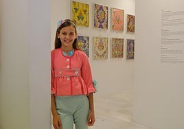 Martina Lloret Rocamora, bellea del foc infantil de Alicante.