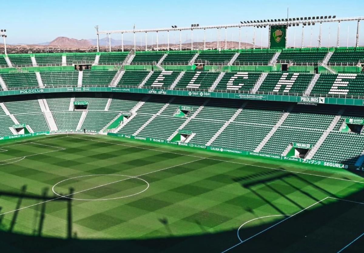 Estadio Martínez Valero de Elche.