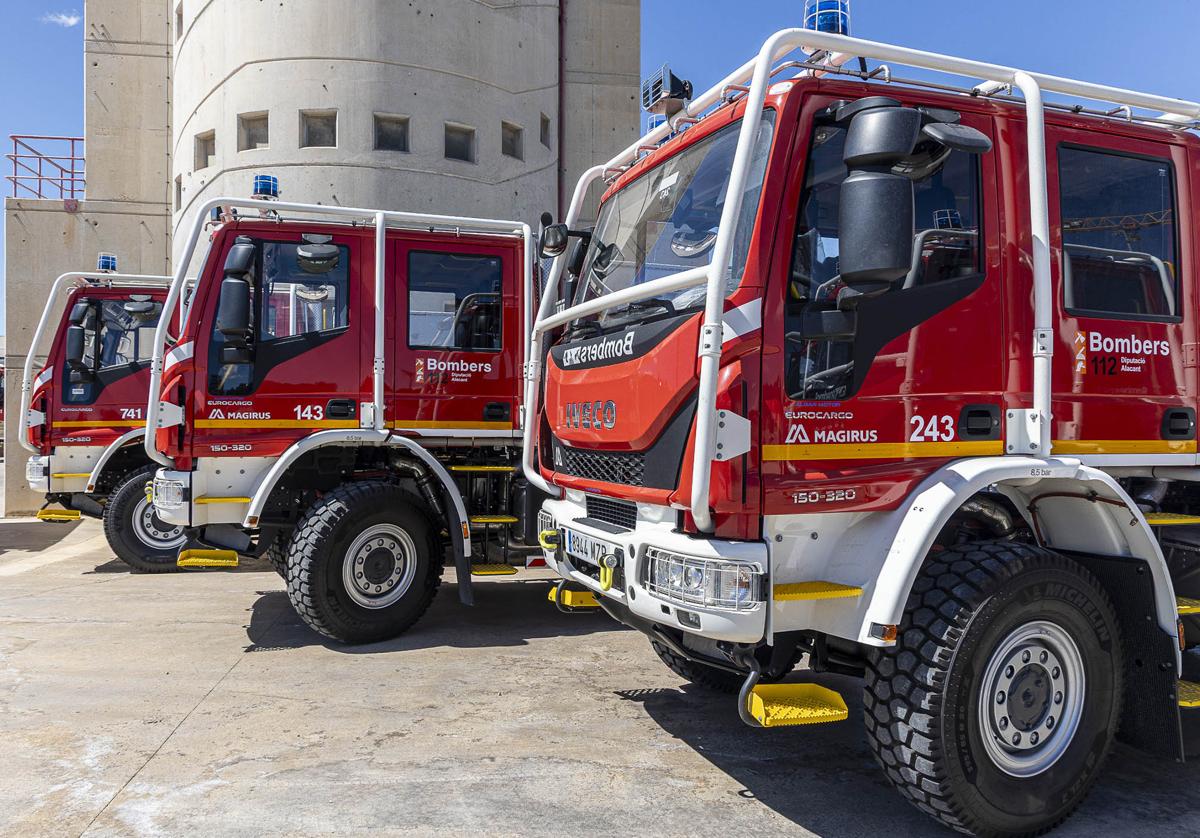 Este es el dispositivo del Consorcio de Bomberos para prevenir incendios este verano en la provincia de Alicante