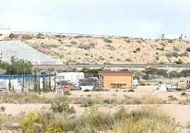 Asentamiento en la Cañada del Fenollar.