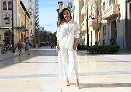 Alba Muñoz Navarro, bellea del foc de Alicante 2024.