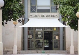 Palacio de Justicia de Benalúa, en Alicante, en imagen de archivo.