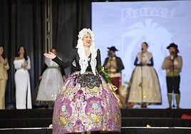 Adriana Vico Melgar, bellea del foc de Alicante.