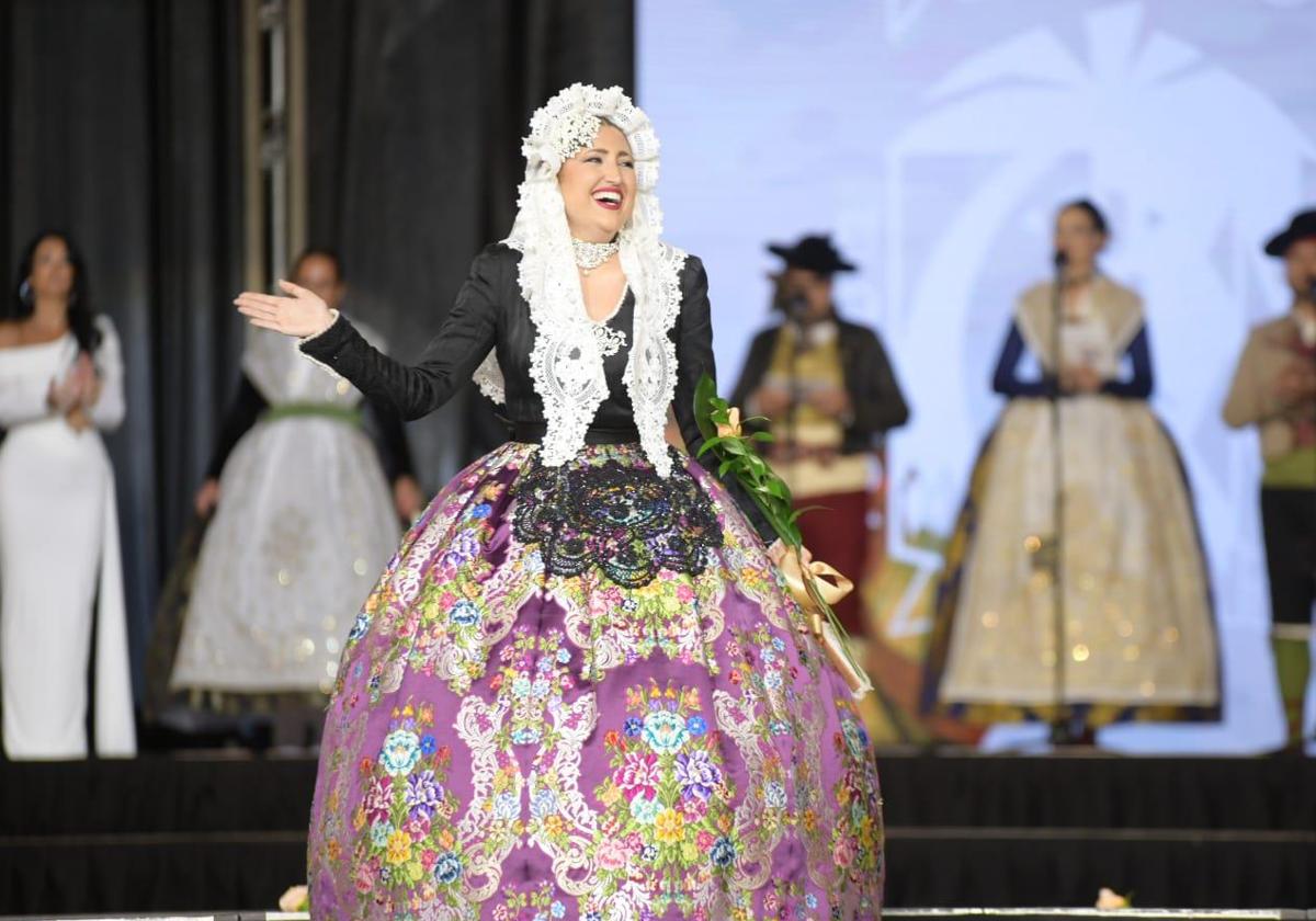 Adriana Vico Melgar, bellea del foc de Alicante.